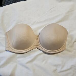 Wacoal 38D Red Carpet Full Figure Underwire Strapless Bra 854119 Roebuck